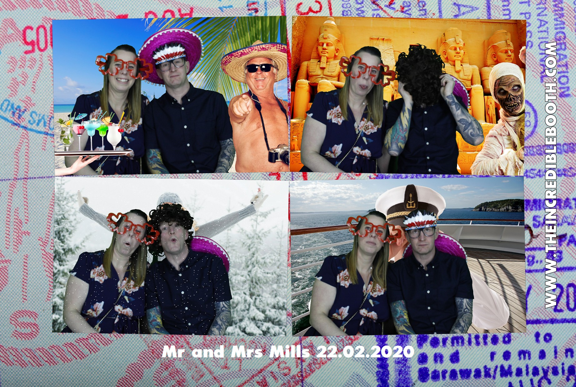 Mr & Mrs Mills | View more photos from the event at gallery.myphotoboothexperience.co.uk/u/MyPhotoBoothExperienceLtd/Mr-Mrs-Mills